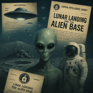 gray alien lunar base and CIA coverup