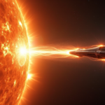 3I/Atlas flys by sun shoots beam towards sun