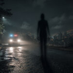 Police Film Shadow Figure in Colombia