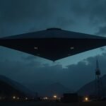 ufo over colorado triangle shape