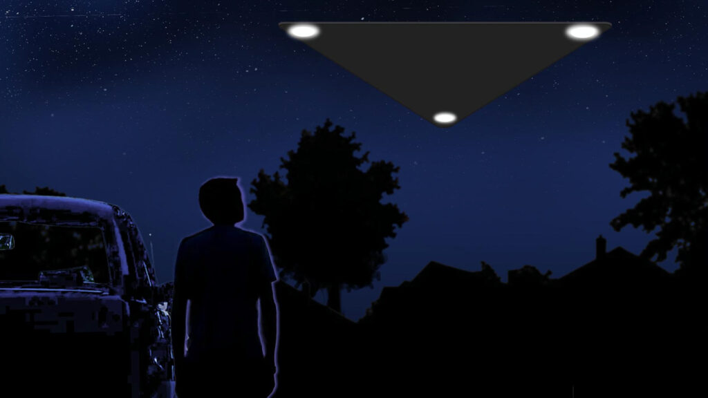 fbi digital renderign dark triangle craft
