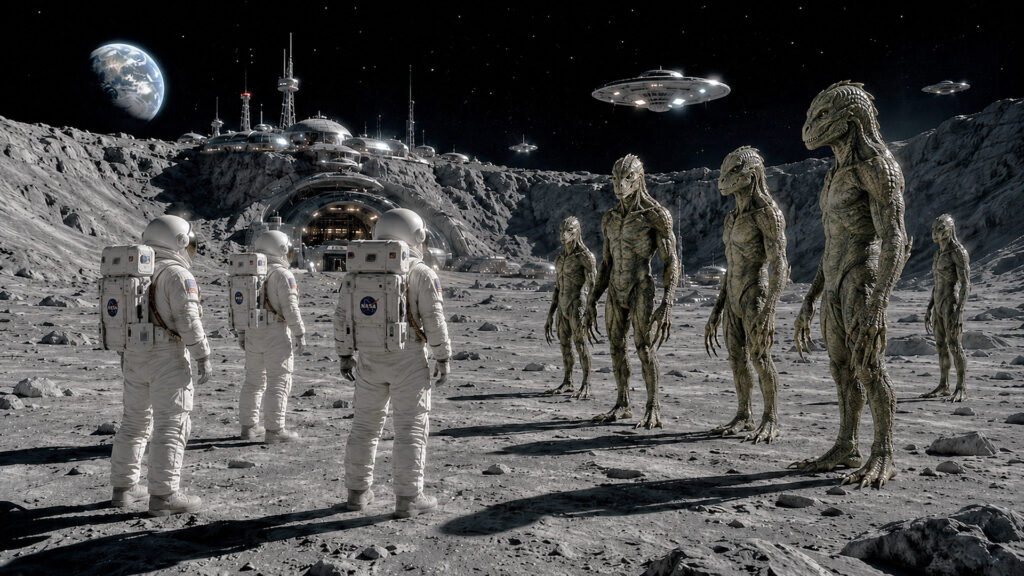 apollo 11 meet aliens on moon