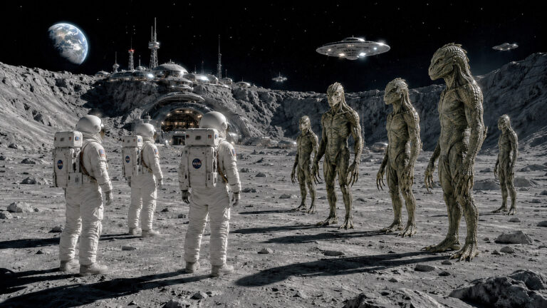 apollo 11 meet aliens on moon