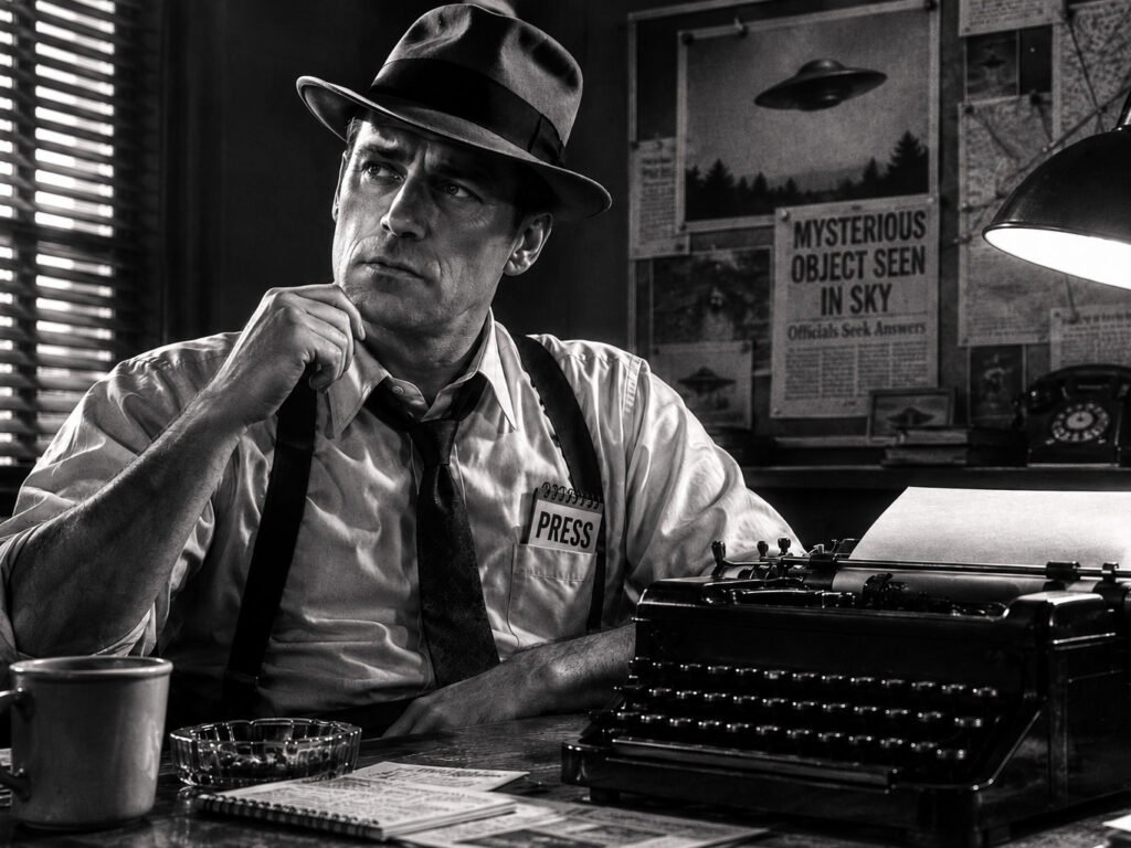 press reporter 1950's