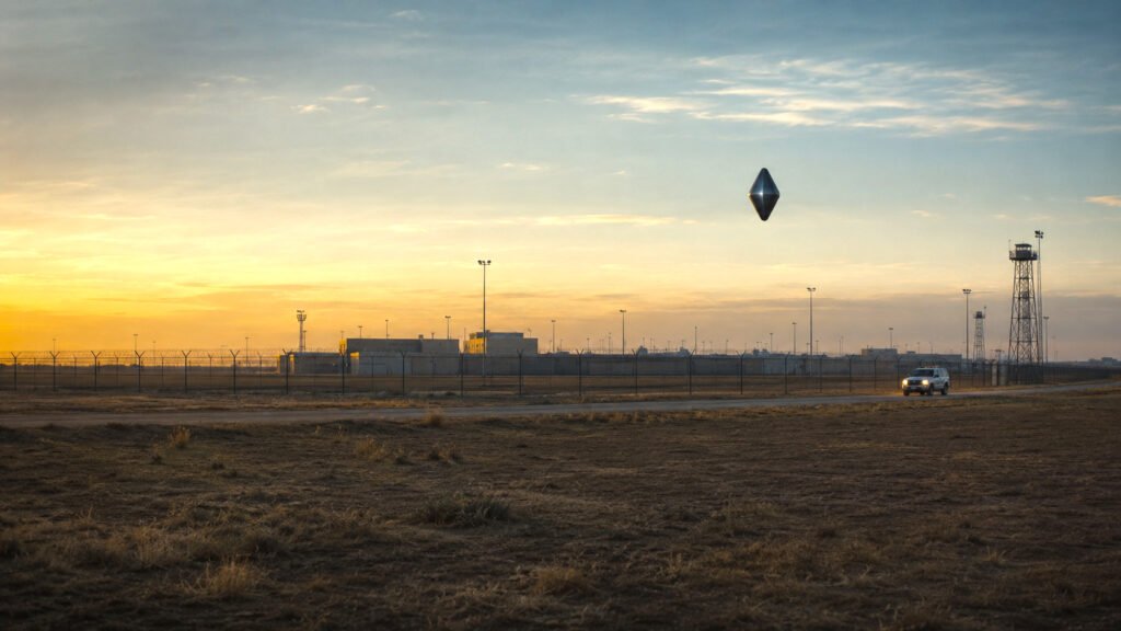 UFO over Pantex Nuke site